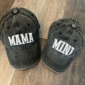 Matching Mama and Mini Caps